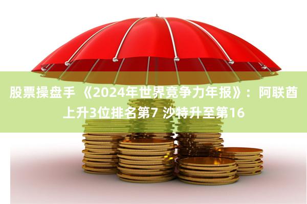 股票操盘手 《2024年世界竞争力年报》：阿联酋上升3位排名第7 沙特升至第16