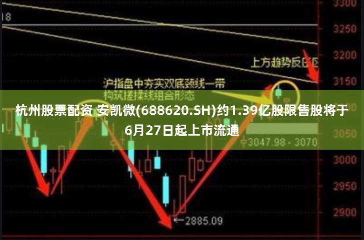杭州股票配资 安凯微(688620.SH)约1.39亿股限售股将于6月27日起上市流通